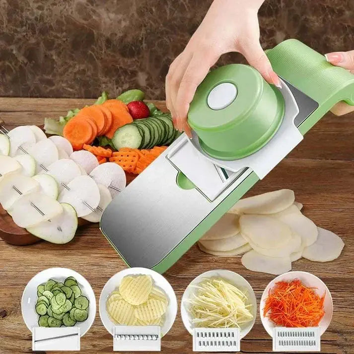 5-in-1 Stainless Steel Veg Cutter