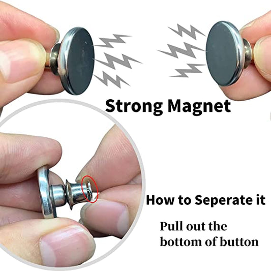 Curtain Pins, Curtain Tiebacks, Magnetic, Gap Resistant