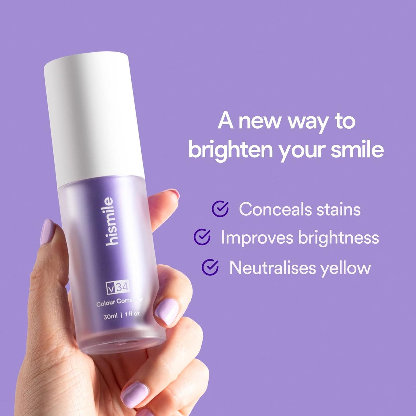 Hismile v34 Saver Mousse Toothpaste