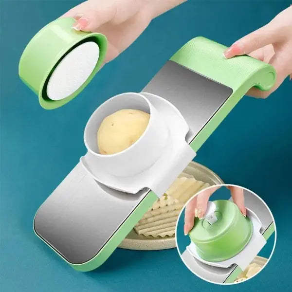 5-in-1 Stainless Steel Veg Cutter